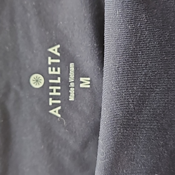 Athleta Women's Navy Cropped Leggings Size M - Picture 3 of 8